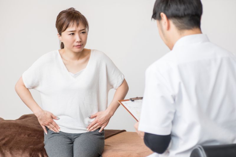 産後の身体の状態